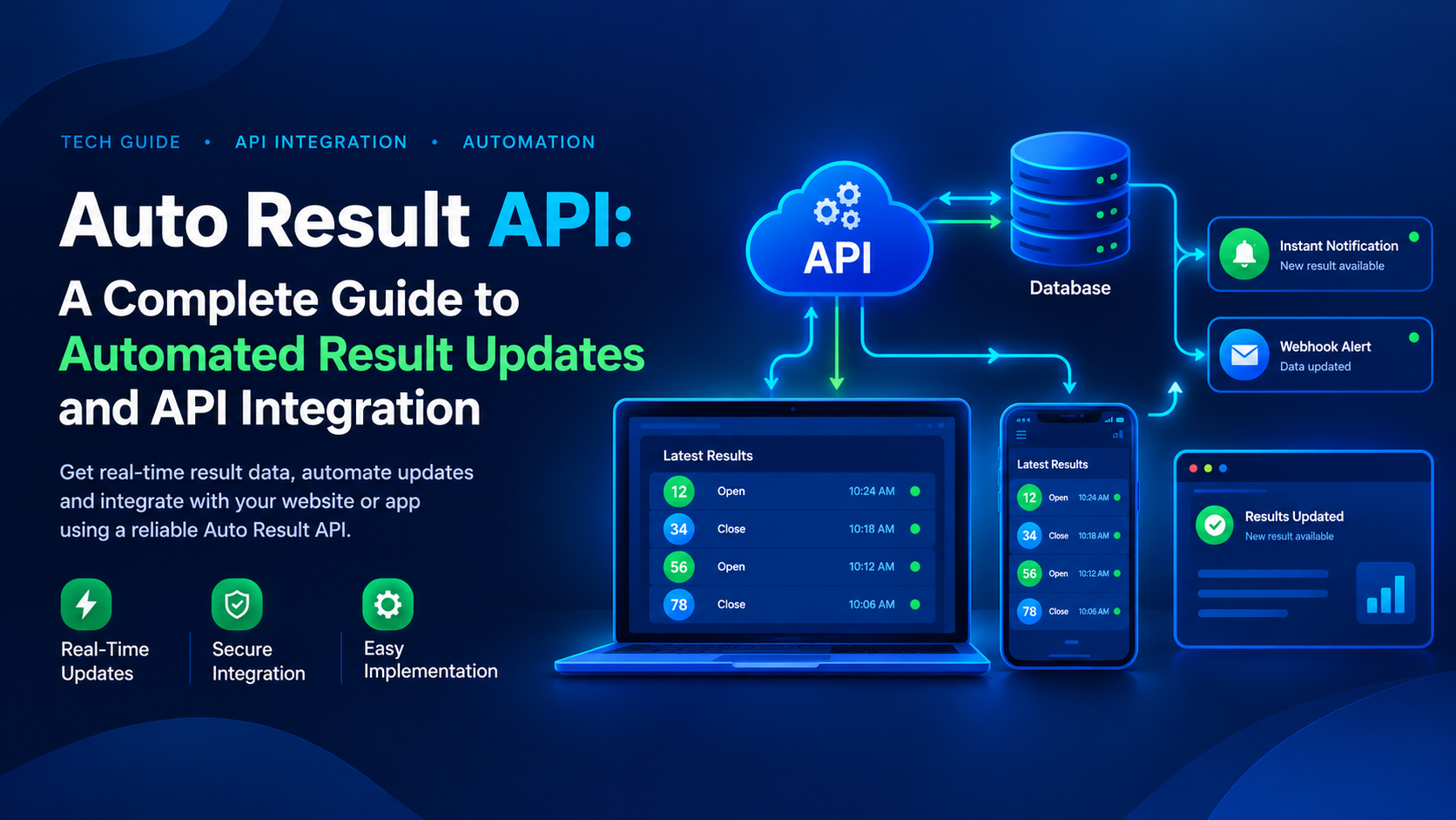Auto Result API – Real-Time Matka Result API Provider - blog cover image